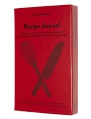 Тефтер Moleskine Passion Recipe Journal Red