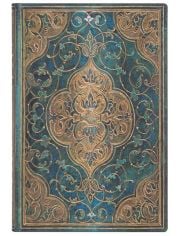 Тефтер Paperblanks - Turquoise Chronicles Mini, 9.5 х 14 см.