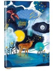 Тефтер Victoria's Journals Smyth Flexy Art Magic Night A5, 96 листа на точки