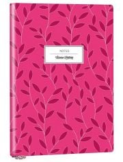 Тефтер Victoria's Journals Smyth Flexy Art Pink A5, 96 линирани листа