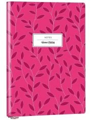 Тефтер Victoria's Journals Smyth Flexy Art Pink A6, 96 линирани листа