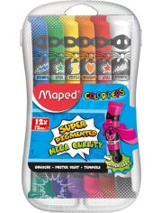 Темперни бои Maped Color'Peps, 12 цвята