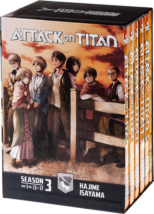 Attack on Titan Season 3 Part 1 Manga Box Set (Attack on Titan Manga Box  Sets)