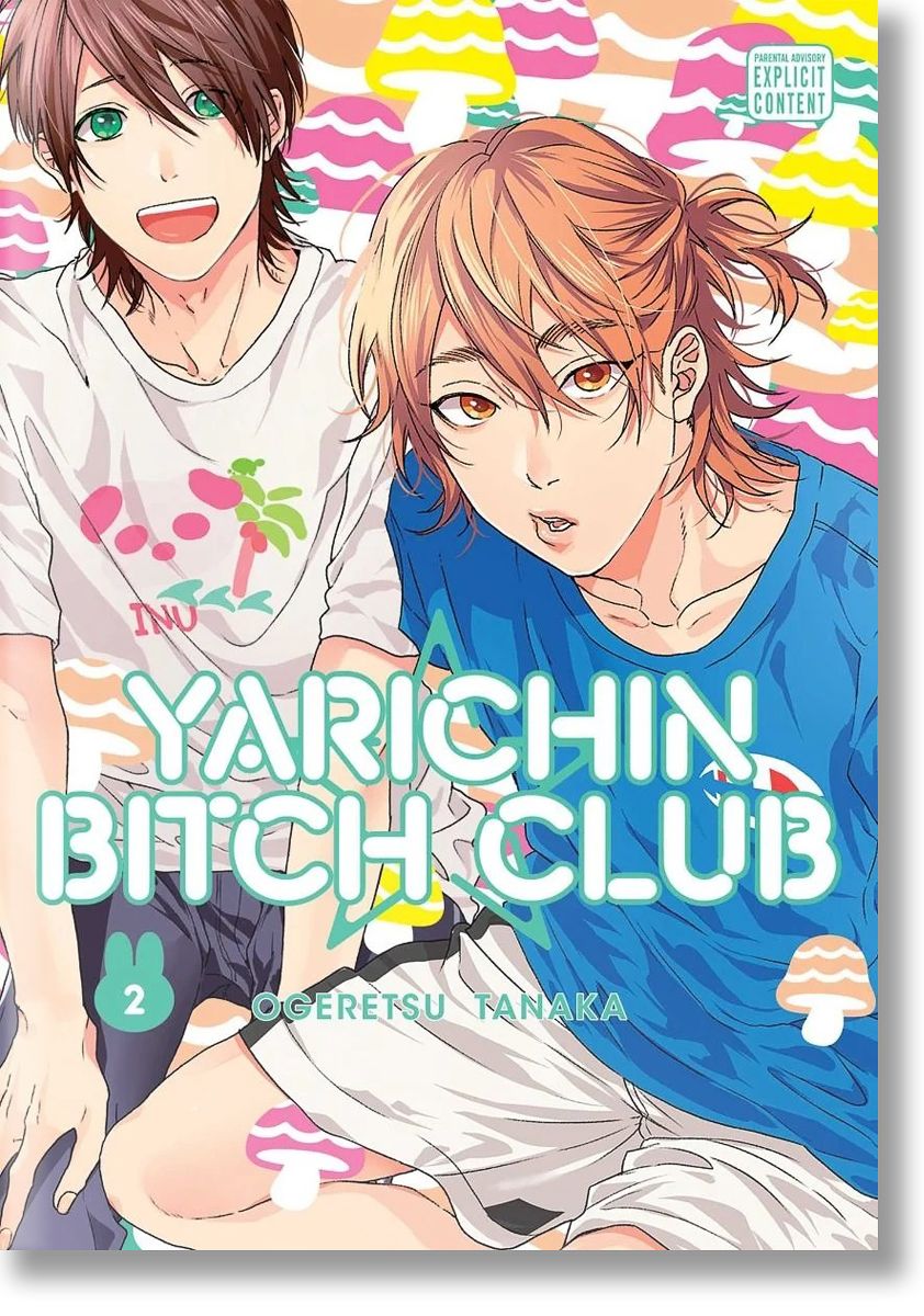 Yarichin Bitch Club, Vol. 2, Ogeretsu Tanaka, Viz Media, 2020, Мека -  Книжарница Orange