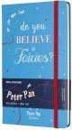 Класически тефтер Moleskine Peter Pan Fairies с твърди корици и линирани страници