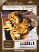 Комплект за рисуване с акрилни бои Royal & Langnickel - Лъвове