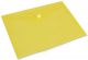 Прозрачна папка Spree А4 с копче, жълта