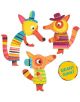 Творчески комплект Djeco - The Fox Family - Djeco - Djeco - Момиче, Момче - 3070900098978-3-thumb