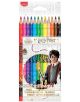 Цветни моливи Maped Color'Peps - Harry Potter, 12цвята - Maped - Maped - Момиче, Момче - Maped - Harry Potter - 3154148320531-1-thumb