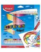 Цветни моливи Maped Color' Peps Oops, с гумичка, 24 цвята - Maped - Maped - Момиче, Момче - Maped - Color Peps - 3154148328247-thumb