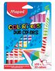 Комплект двупосочни флумастери Maped Color'Peps Duo, 10 броя - 20 цвята - Maped - Maped - Момиче, Момче - Maped - Color Peps - 3154148470106-1-thumb