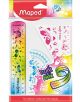 Комплект за чертане Maped Mini Cute, 3 части - Maped - Maped - Момиче - Maped - Mini Cute - 3154149818280-1-thumb