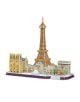 3D пъзел Cubic Fun Cityline - Париж, 114 части - Cubic Fun - Cubic Fun - Cubic Fun - Cityline - 6944588202545-3-thumb