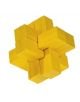 3D пъзел от бамбук - Yellow Block Cross - Fridolin - Fridolin - 4031172171881-thumb