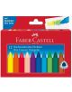 Восъчни пастели Faber-Castell, 12 цвята - Faber-Castell - Faber-Castell - Момиче, Момче - Faber-Castell - Crayons - 400540120-thumb