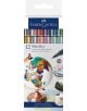 Комплект маркери Faber-Castell Metallics, 12 цвята - Faber-Castell - Faber-Castell - Metallics - 4005401607137-1-thumb