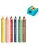 Комплект Staedtler Noris Junior 3 в 1, 6 цвята - Staedtler - Staedtler - Момиче, Момче - Staedtler - Noris Junior - 4007817029183-3-thumb