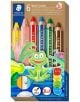 Комплект Staedtler Noris Junior 3 в 1, 6 цвята - Staedtler - Staedtler - Момиче, Момче - Staedtler - Noris Junior - 4007817029183-1-thumb