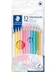 Комплект цветни моливи Staedtler Pastel 146, 12 цвята-1-thumb