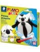 Комплект полимерна глина Staedtler Fimo Kids, Пингвин-1-thumb