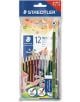 Комплект цветни моливи Staedtler Noris Colour, 12 цвята - Staedtler - Staedtler - Момиче, Момче - Staedtler - Noris Colour - 4007817609019-thumb