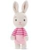 Плюшена играчка Nici - Зайче с розов костюм - Nici - Nici - Happy Bunnies - 4012390475128-1-thumb