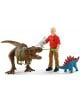 Комплект Schleich: Лов на Тиранозавър - Schleich - Schleich - Момче - Schleich - Dinosaurs - 4059433117256-2-thumb