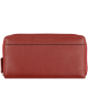 Дамски кожен портфейл с цип Bugatti Banda Ladies Long Wallet, червен-1-thumb