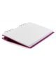 Тефтер Filofax Clipbook Classic A5 Notebook Fuchsia с метални рингове - Filofax - Classic - 5015142234447-3-thumb