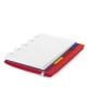 Тефтер Filofax Notebook Classic Pocket Red със скрита спирала, ластик и линирани листа - Filofax - Notebook - 5015142235543-3-thumb