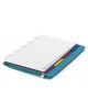 Тефтер Filofax Notebook Classic Pocket Aqua със скрита спирала, ластик и линирани листа - Filofax - Notebook - 5015142235581-3-thumb