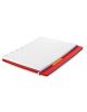 Тефтер Filofax Notebook Classic A5 Red със скрита спирала, ластик и линирани листа - Filofax - Filofax - Notebook - 5015142235604-4-thumb