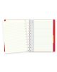 Тефтер Filofax Notebook Classic A4 Red със скрита спирала, ластик и линирани листа - Filofax - Notebook - 5015142241667-3-thumb