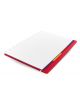 Тефтер Filofax Notebook Classic A4 Red със скрита спирала, ластик и линирани листа - Filofax - Notebook - 5015142241667-4-thumb