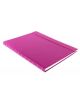 Тефтер Filofax Notebook Classic A4 Fuchsia със скрита спирала, ластик и линирани листа - Filofax - Notebook - 5015142241728-2-thumb