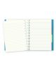 Тефтер Filofax Notebook Classic A4 Aqua със скрита спирала, ластик и линирани листа - Filofax - Notebook - 5015142241742-3-thumb