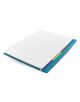 Тефтер Filofax Notebook Classic A4 Aqua със скрита спирала, ластик и линирани листа - Filofax - Notebook - 5015142241742-4-thumb