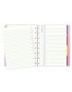 Тефтер Filofax Classic Blue Yellow Stripes A5 с линирани листа и скрита спирала - Filofax - Classic - 5015142250751-3-thumb