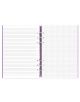 Тефтер Filofax Clipbook Classic Pastels A5 Notebook Orchid с метални рингове - Filofax - Classic - 5015142261320-4-thumb