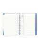 Тефтер Filofax Notebook Saffiano A5 Vista Blue със скрита спирала, ластик и линирани листа - Filofax - Filofax - Classic - 5015142261979-3-thumb