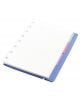 Тефтер Filofax Notebook Saffiano A5 Vista Blue със скрита спирала, ластик и линирани листа - Filofax - Filofax - Classic - 5015142261979-4-thumb