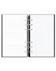 Тефтер Filofax Clipbook Classic Personal Notebook Black с метални рингове - Filofax - Classic - 5015142262952-3-thumb