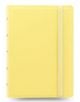 Тефтер Filofax Notebook Classic Pastels Pocket Lemon със скрита спирала, ластик и линирани листа - Filofax - Notebook - 5015142269159-1-thumb