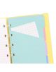 Тефтер Filofax Notebook Classic Pastels Pocket Lemon със скрита спирала, ластик и линирани листа - Filofax - Notebook - 5015142269159-5-thumb