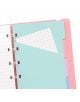 Тефтер Filofax Notebook Classic Pastels Pocket Rose със скрита спирала, ластик и линирани листа - Filofax - Notebook - 5015142269197-5-thumb