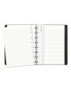 Тефтер Filofax Notebook Saffiano Metallic A5 Silver със скрита спирала, ластик и линирани листа - Filofax - Filofax - Notebook - 5015142269432-3-thumb