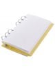 Тефтер Filofax Clipbook Classic Pastels Personal Notebook Lemon с метални рингове - Filofax - Classic - 5015142269487-4-thumb