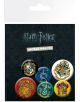 Значки Harry Potter Crests - Grupo Erik - Harry Potter - 5028486363674-thumb