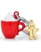 Ключодържател Metalmorphose - Chocolate Milk Cup With Gingerbread - Metalmorphose - MTM-Gifts - 5404006052196-2-thumb