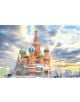 Пъзел Eurographics - Москва, Русия, 1000 части - EuroGraphics - EuroGraphics - Eurographics - City Collection - 628136656436-2-thumb